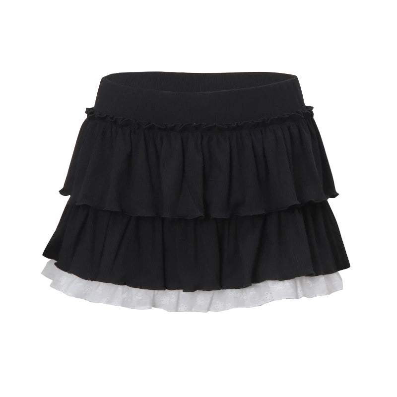 Y2k Pleated Mini Skirt