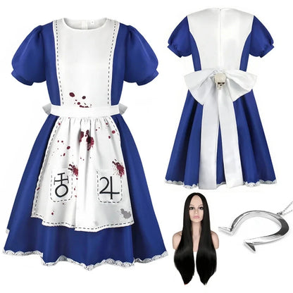 Alice in Wonderland Cosplay Costume