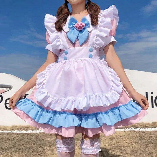 Pink Maid Uniform Set