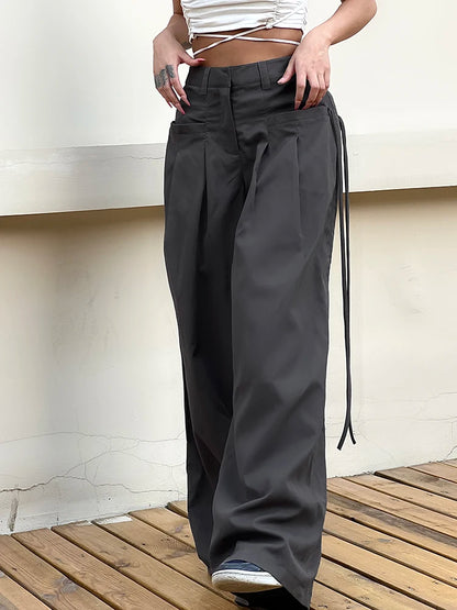 Casual Wide Leg Pants