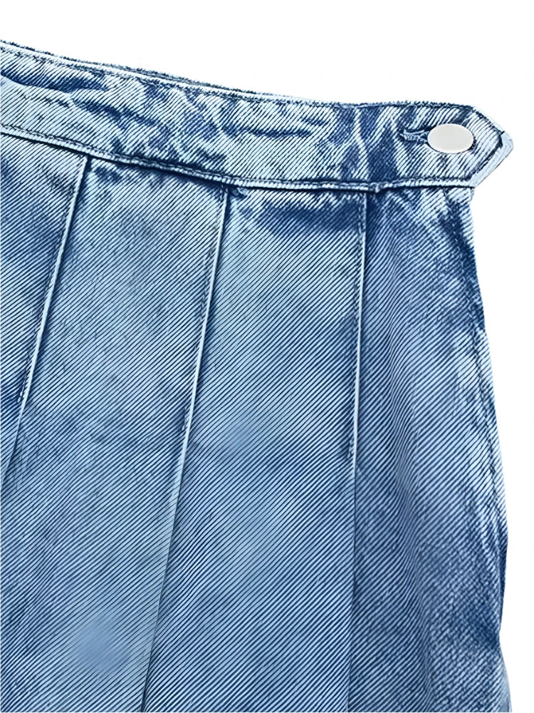 Denim Tennis Skirt