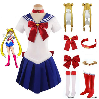 Sailor Moon Tsukino Usagi Adult Cosplay Costume