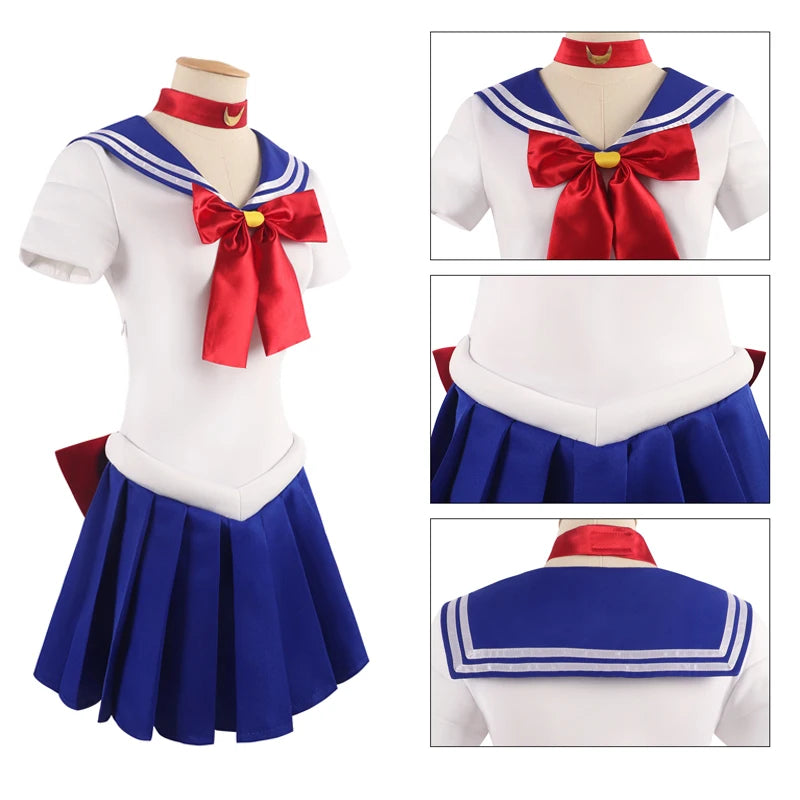 Sailor Moon Tsukino Usagi Adult Cosplay Costume