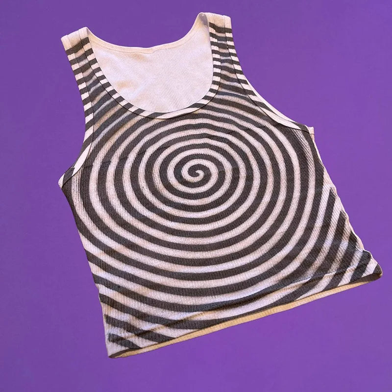 Swirl Tank Top