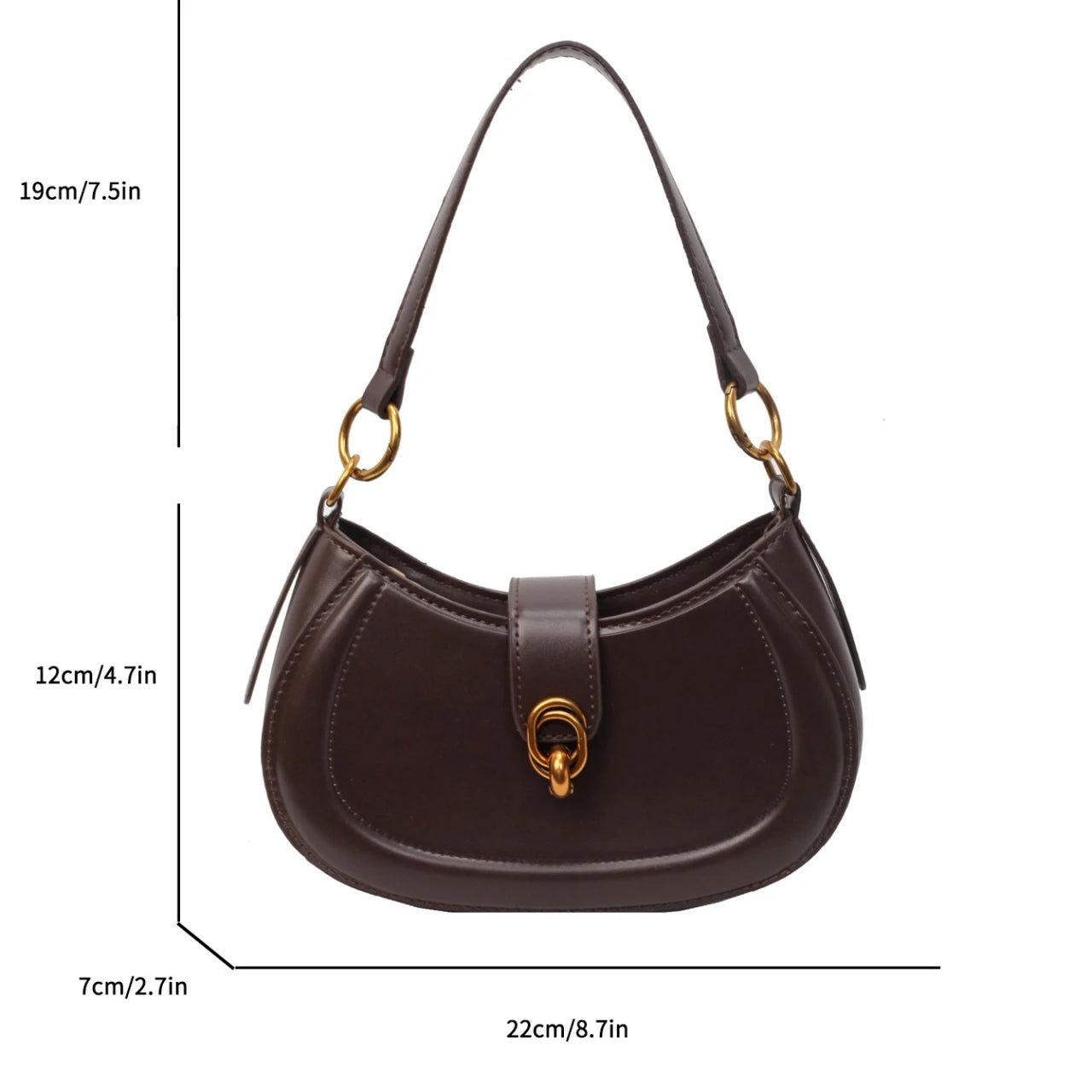 Saddle Single Shoulder Bag