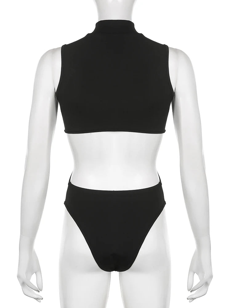 Hollow Out Bodysuit