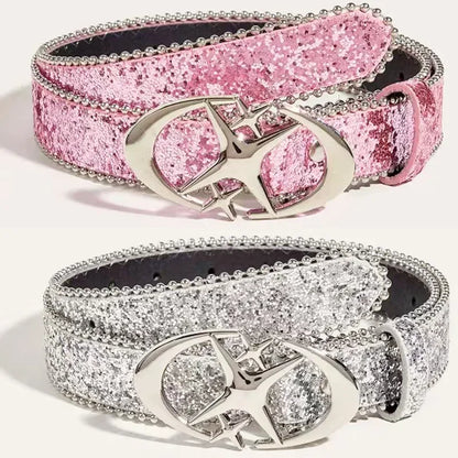 Bling Star Rhinestone Belt