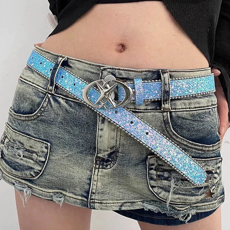 Bling Star Rhinestone Belt