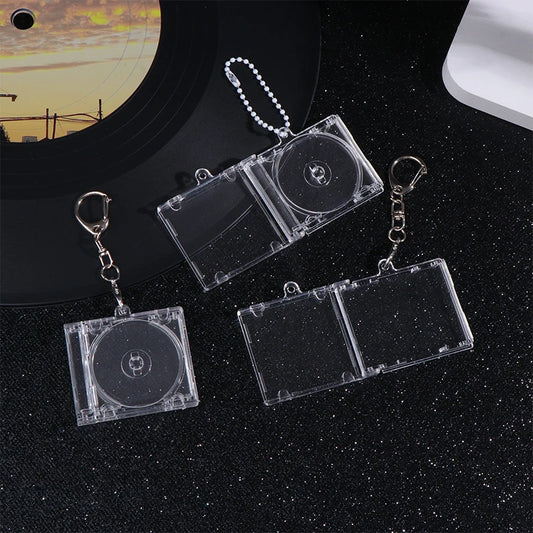 Mini CD Case Keychain