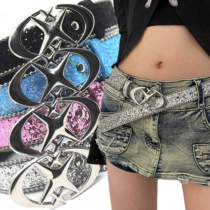 Bling Star Rhinestone Belt