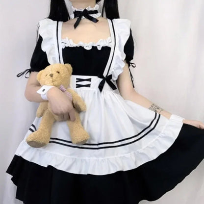 Pink Maid Uniform Set